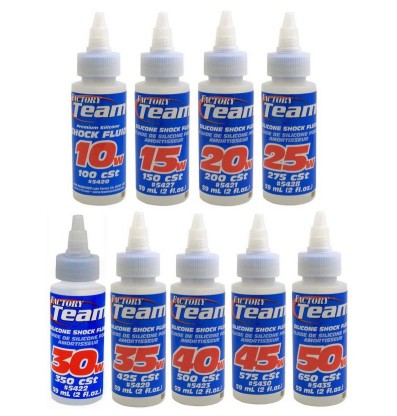 Støddæmper olie 425 / 35W 59ml Factory Team. Støddæmper olie 425 / 35W 59ml Factory Team.