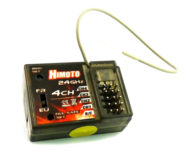 Himoto 28463 orange 2,4Ghz modtager 3 kanal