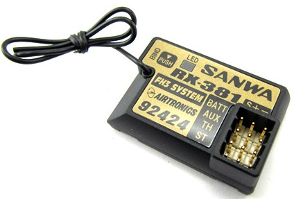 Sanwa RX 381 3 kanal 2,4Ghz