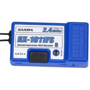 Sanwa RX 1011FS 2,4 Ghz 10kanaler til SD10G