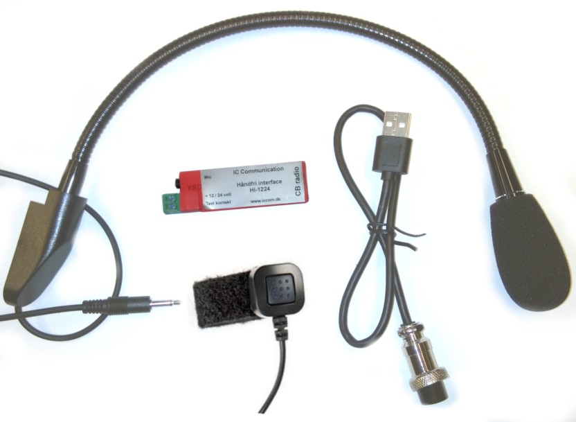 H�ndfri mikrofon s�t HI-1224-PTT