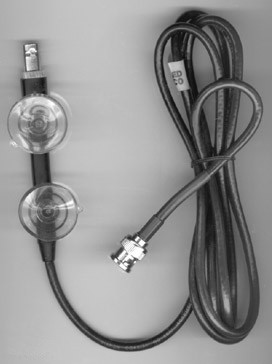 Antenne fod BNC Vindues sugekop mont. m/kabel