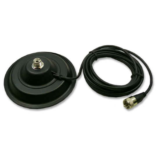 Antenne fod magnetisk BM 150PL m/kabel 15cm Ø