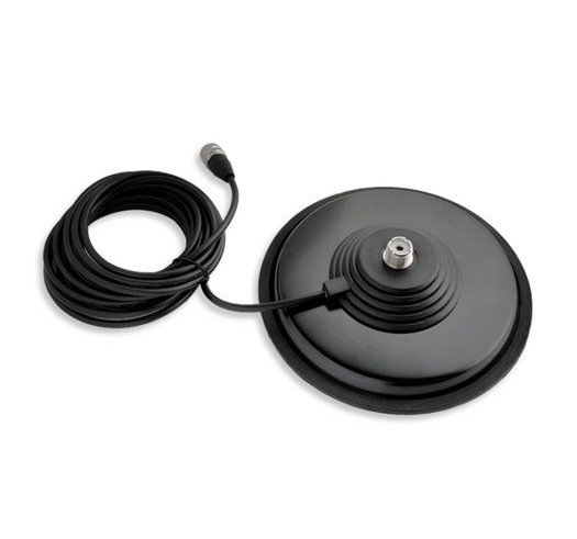 Antenne fod magnetisk BM 180 PL m/kabel 18cm Ø