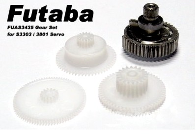 Futaba F-1174 gearset S3303 / 3801