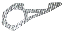 M5S9409 Rear frame silver carbon.