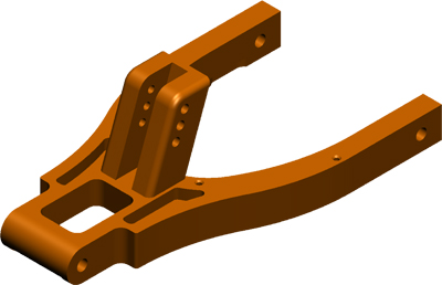 M5S9509 Alu. rear arm
