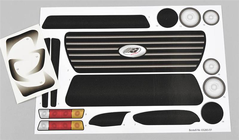 FG 03285/01 Decals sæt FG Team Truck.