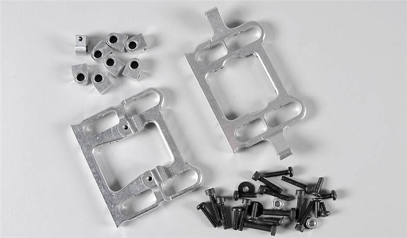 FG 04465 Alu foraksel monteringsbeslag A+B justerbar.