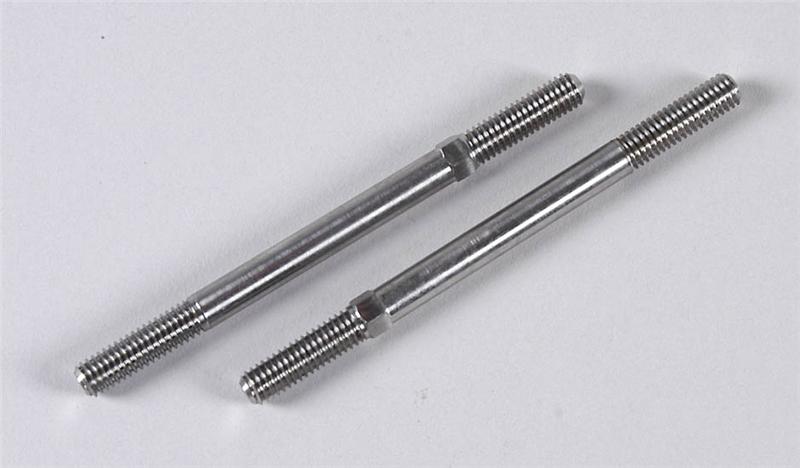 FG 04532 Titanium push rod/track rod højre/venstre M6x89mm