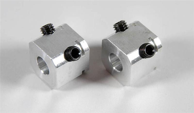 FG 06107/02 Alu firkant hjulmedbringer 17mm/M6