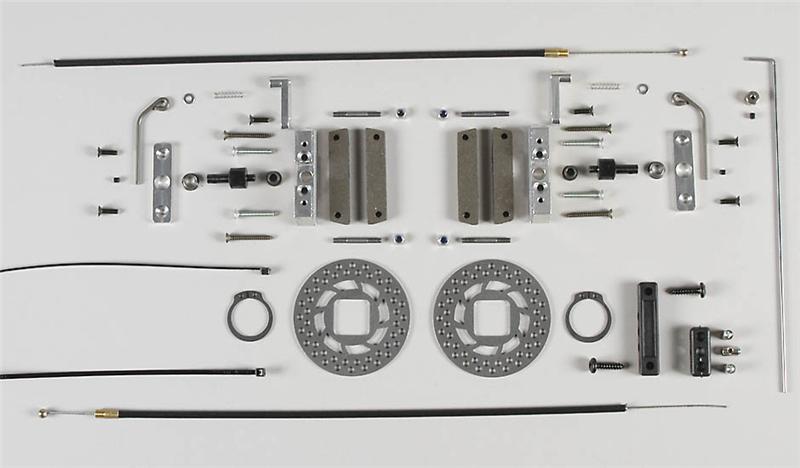 FG 06250/07Tuning skivebremse sæt foran Monster 2WD, Buggy 4WD,