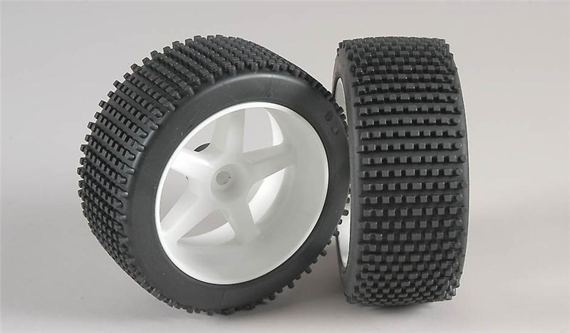 FG 06407/06 Mini pin H/OR tires white glued