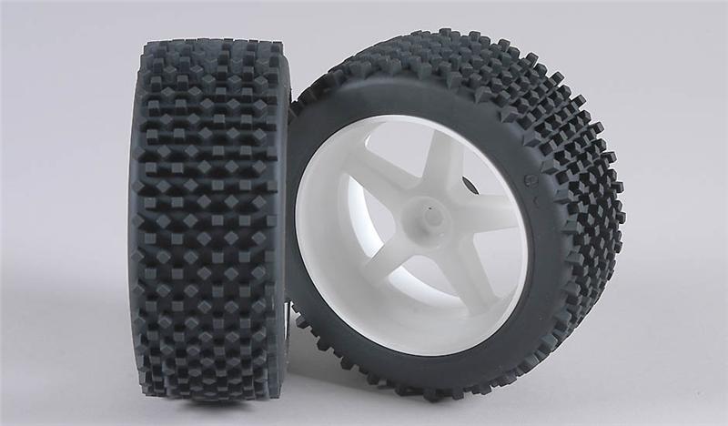 FG 06409/06 Mini block H/OR tires white glued
