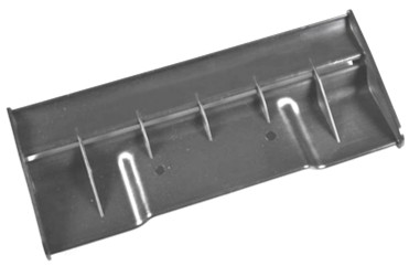 FG 64130/02 Down force rear spoiler black
