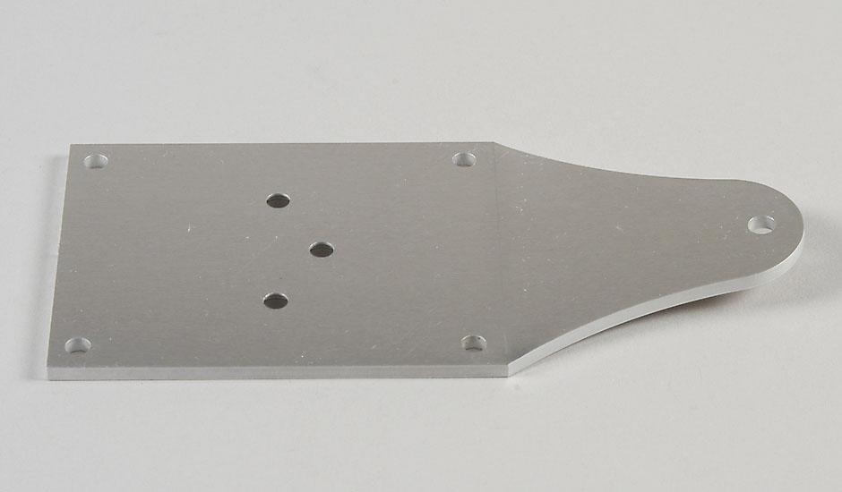 FG 66284 Reinf. plate for front axle Monst/Stadium 4WD