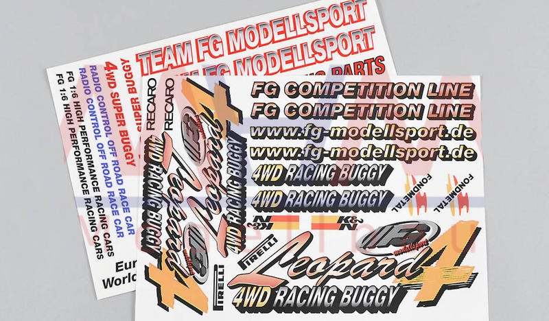 FG 67155 Model stickers Leopard 4 Comp.