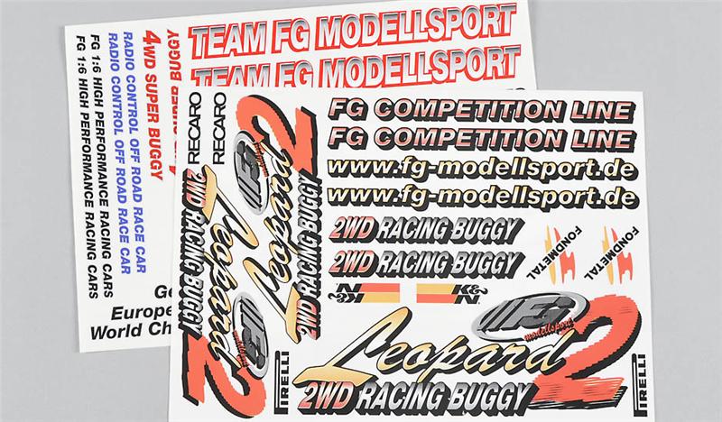 FG 67165 Model stickers Leopard 2 Comp