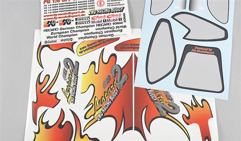 FG 67166 Model stickers Leopard 2