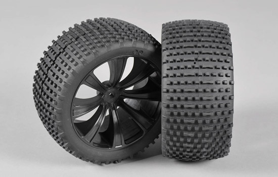 FG 67207/06 Truggy pin 185 H / OR dæk limet på sort fælg