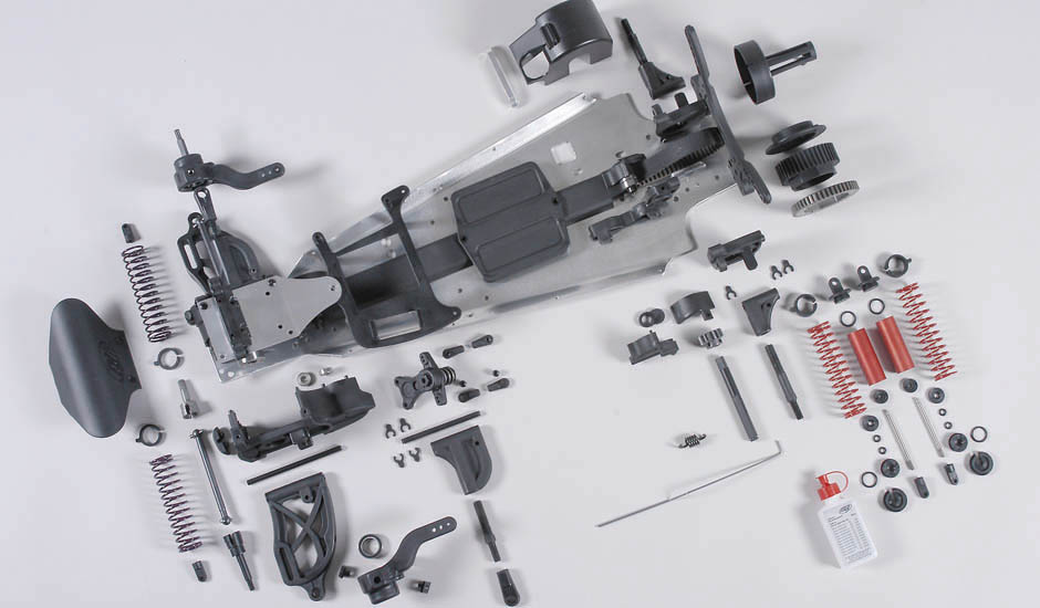 FG 68501 4WD convertion kit til Marder fra 2WD til 4WD