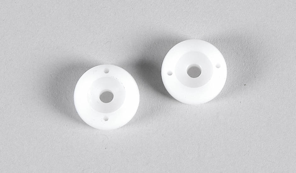 FG 07205/01 Plastik dæmper stempel med 2 huller