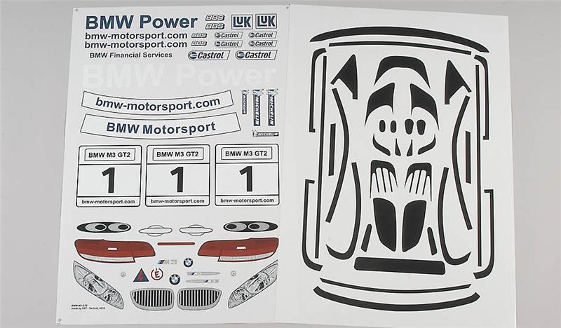 FG 08185/01 Decal sæt BMW M3 ALMS.