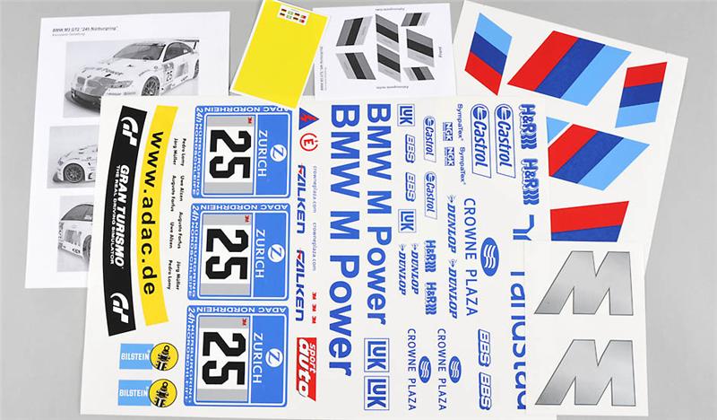 FG 08185 Team decals BMW M3 ALMS, sæt.