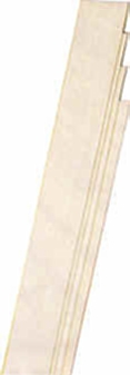 Balsa træ  plade 2,5 x 100 x 1000 mm