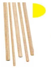 Balsa træ forkant liste A 8 x 15 x 1000 mm Balsa træ forkant liste A 8 x 15 x 1000 mm