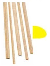 Balsa træ forkant liste B 8 x 10 x 1000 mm Balsa træ forkant liste B 8 x 10 x 1000 mm