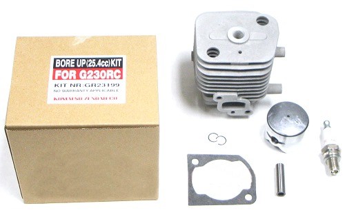 CA348 2-Bolt Zenoah Top End Kit G260RC 34mm 25.4cc