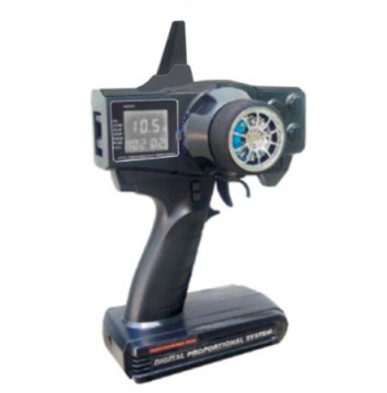 Himoto 90124LCD 2,4 Ghz 3 kanals sender sæt