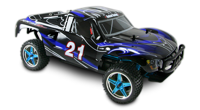 1:10 Short course truck 4WD RTR, BL motor HI4170BL