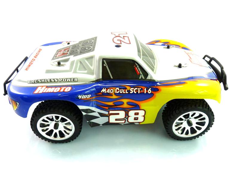 Himoto Short course truck 4WD 1:16 BL. RTR. HI4192BL