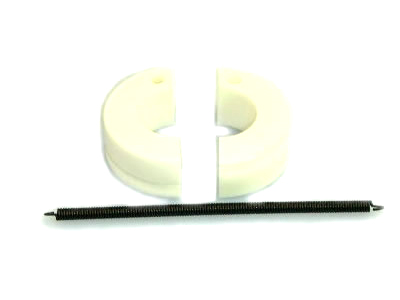 02048F  Teflon Clutch Shoe w/Spring 1SET