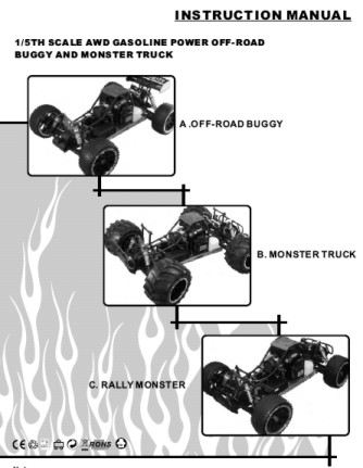 000001 Himoto OFF ROAD Monster 6505 manual
