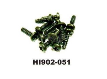 902-051 Skrue 3X10mm, 12stk