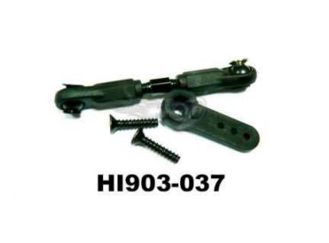 903-037 Steering servo horn and linkage