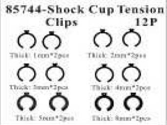 85744 Shock spring tension clips