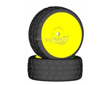 02117 Tyre and wheel on-road 2stk