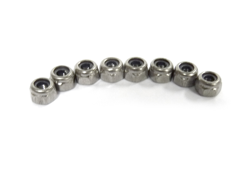 02055 M4 Nylon Lock Nut 8P