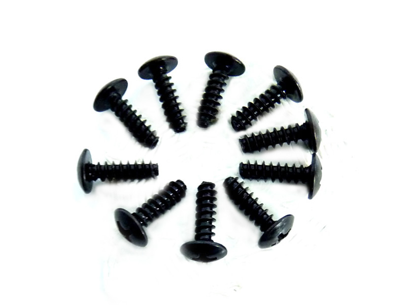 02082 3*10 Round Head Self-Tapping Screws 10P