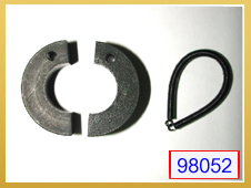 98052 Kobling 2 sko m/fjeder