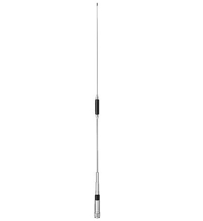 NR-770R 2m / 70cm 1/2 + 2x5/8 bølge stål pisk