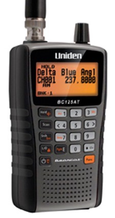 Uniden UBC 125 XLTC 500 kanaler radio scanner