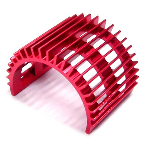 YA-0130RD 540 Motor Heat Sink, Red.