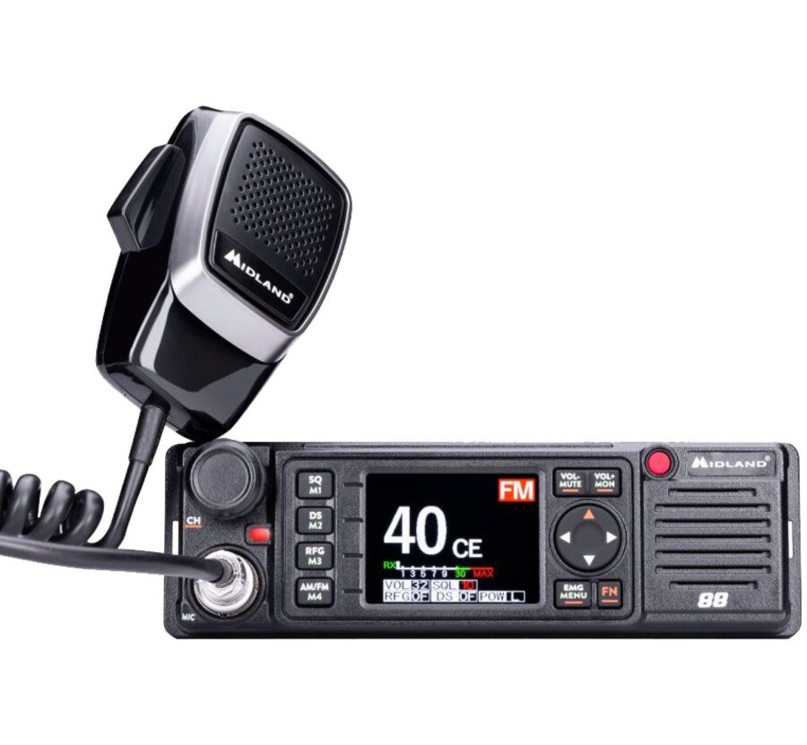 Mobil Walkie Talkie Midland 88 Multi 12/24 V.
