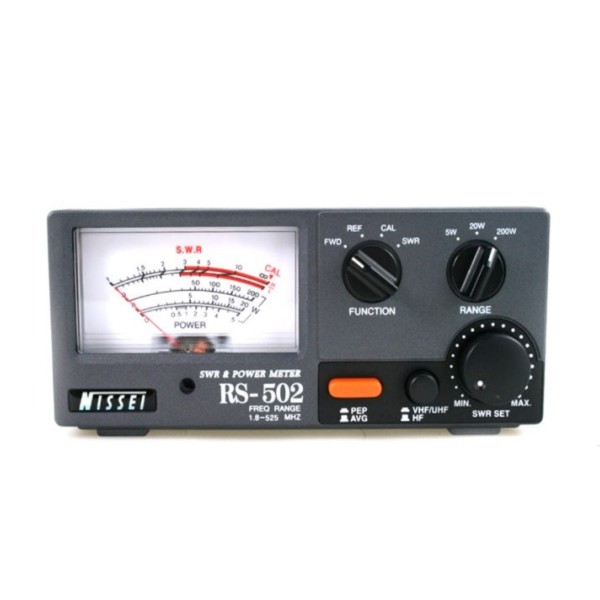 Nissei-RS-502 HF VHF SWR meter 1,8 - 525 Mhz