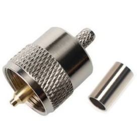 Ant. stik PL 259/58 til RG58 Crimp